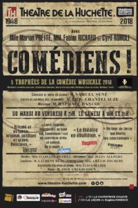 Comédiens !. Publié le 03/01/19. Paris 21H00